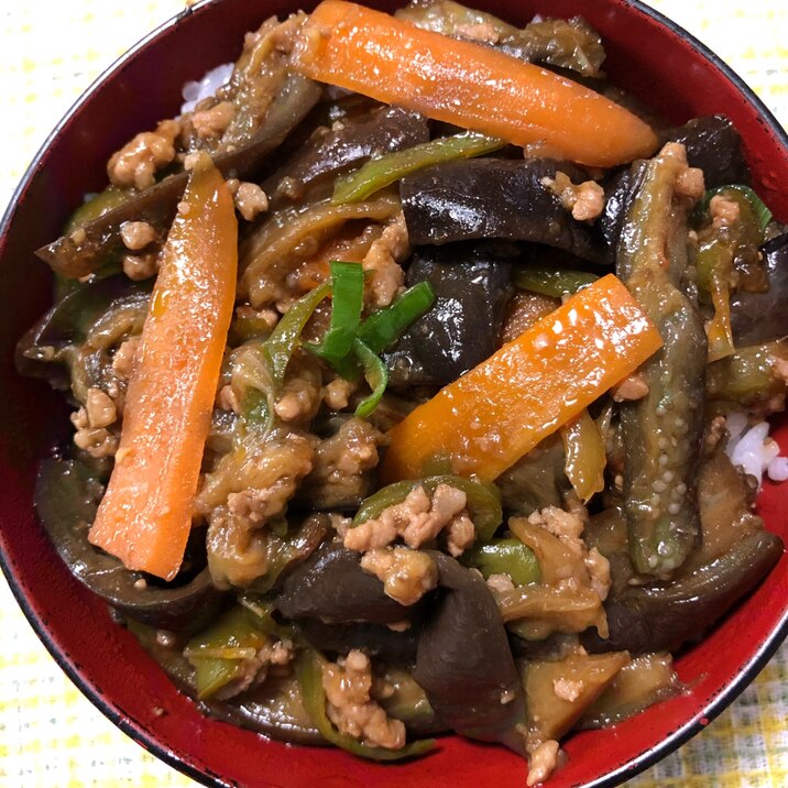 ⭐️定番の麻婆茄子丼⭐️